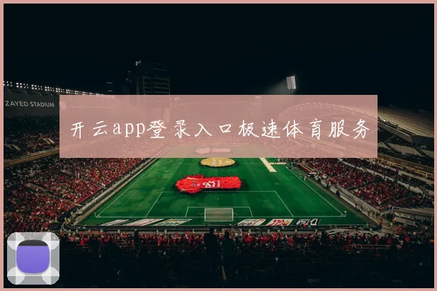 开云app登录入口极速体育服务