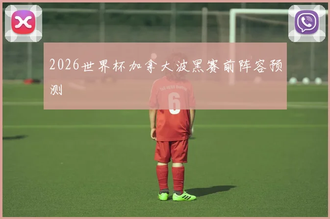 2026世界杯加拿大波黑赛前阵容预测